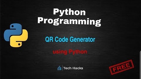 QR Code Generator Using Python | Mini Python Project |Projects For Beginners
