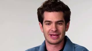 andrew garfield making no sense for 2 minutes and 43 seconds