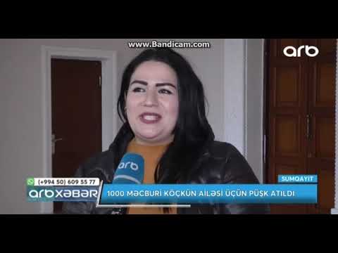 Abşeron rayonunda yaşayış kompleksinə məcburi köçkünlərin köçürülməsinə başlanılıb