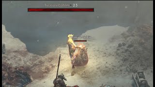 Treasure Goblin encounter in Diablo 4 - Treasure Goblin Loot D4