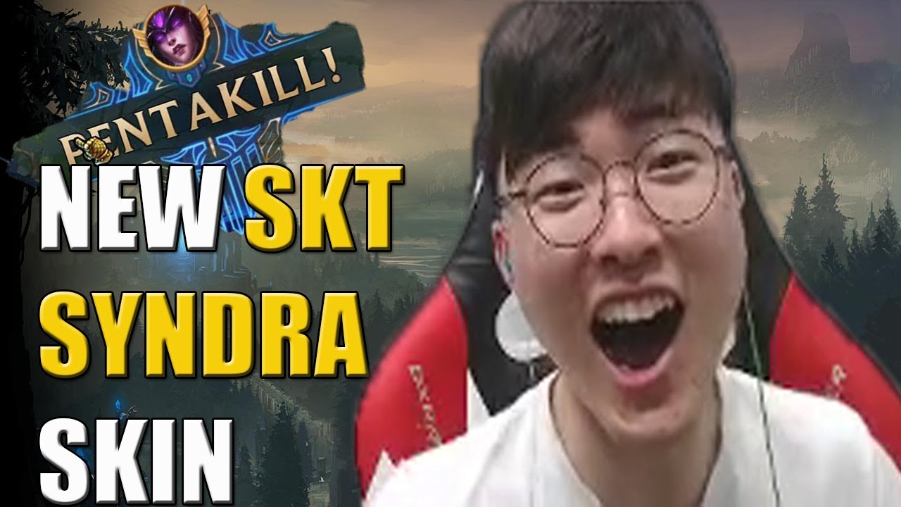 Faker gets a PENTAKILL with the new SKT SYNDRA Skin - Faker's stream Highlights Translated