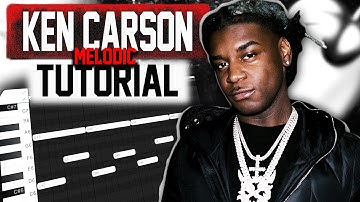 How to make MELODIC Beat for KEN CARSON (Tutorial)