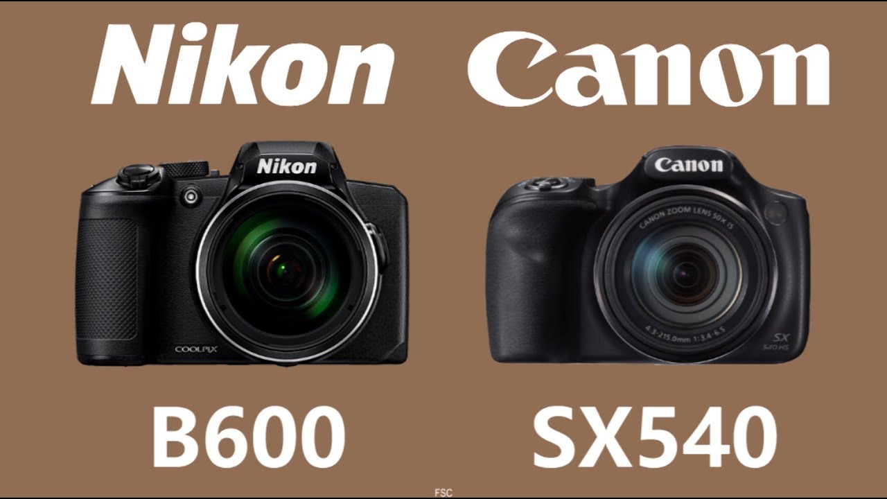 Nikon COOLPIX B600 vs Canon PowerShot SX540 HS