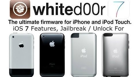 How to install Whited00r 7