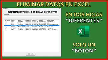 Como ELIMINAR Registros en Excel con Macros