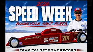 283 MPH! Team 701 Finally Gets the Record | Bonneville Speed Week 2026