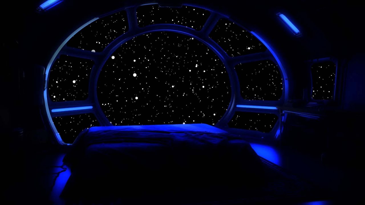 Deep Sleep Ambience | Cosmic White Noise & Starry Space Sounds to ...