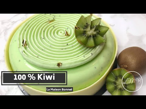 Vidéo: Mousse Au Chocolat Blanc Sauce Kiwi