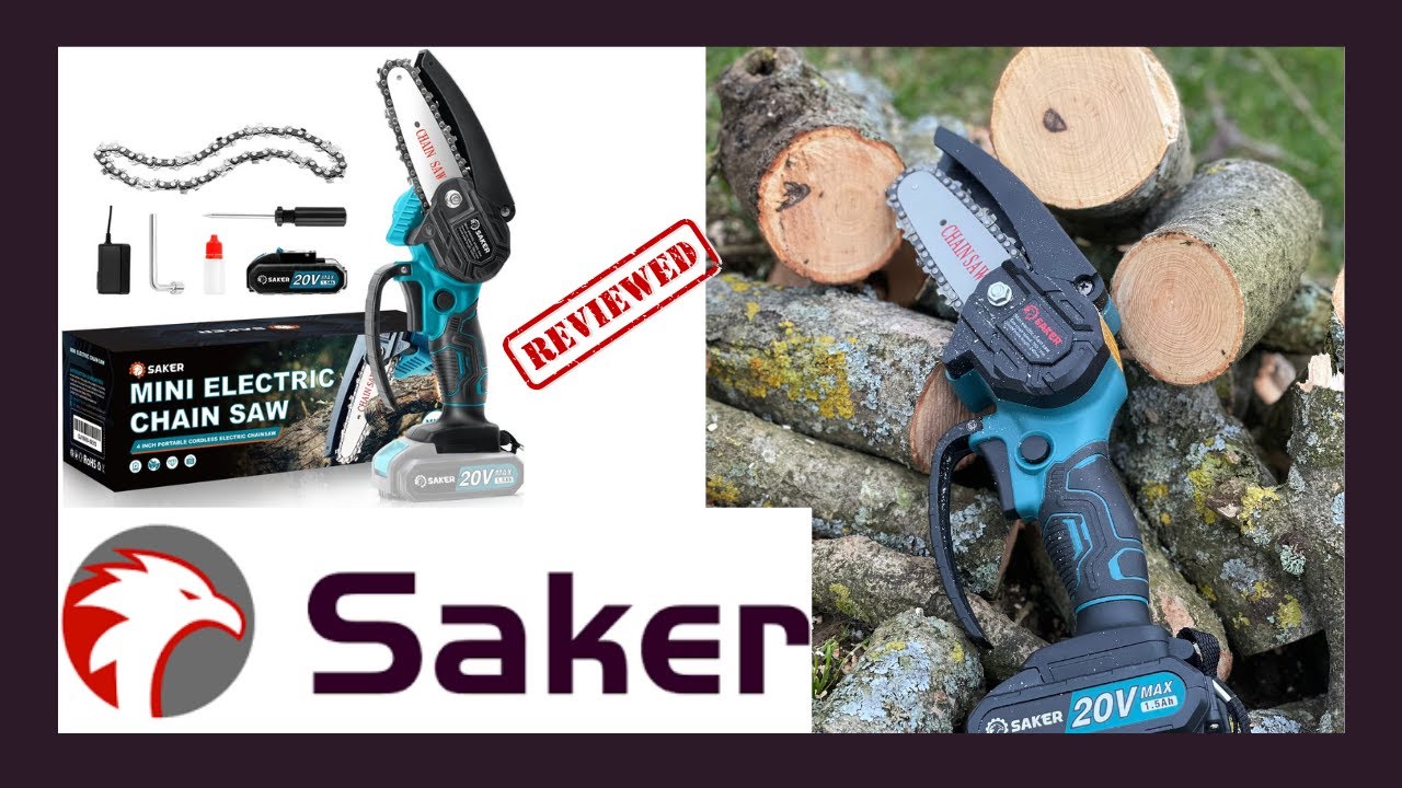 Saker Mini Chainsaw, 2022 Review Does it work?@Country wood Girl 