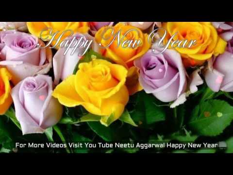 New Year Flowers For You,Happy New Year ,Wishes,Greetings,Sms,Quotes,Wallpapers
