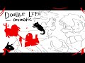DOUBLE LIFE 💚💛❤️ | Grian & Scar short animatic