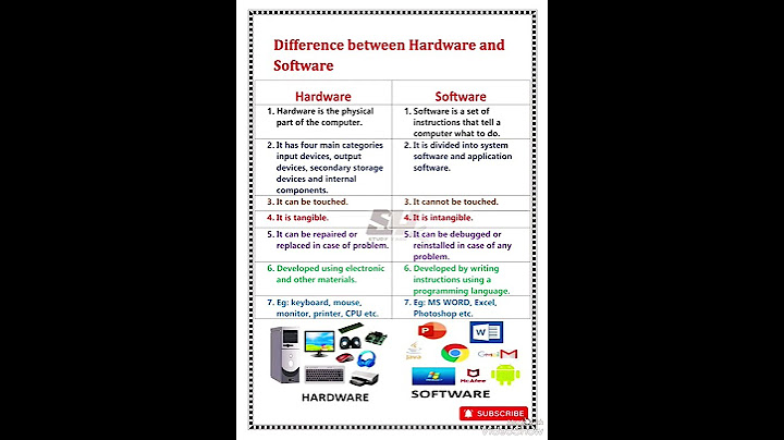 Hardware vs Software: The Key Difference Explained
