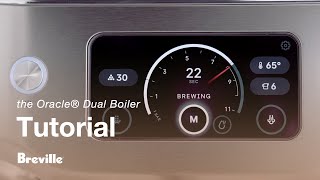 the Oracle® Dual Boiler | Personalise your coffee experience in Manual Mode | Breville AU