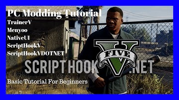 PC Tutorial: How To Install Map Editor, Menyoo & TrainerV Important Files