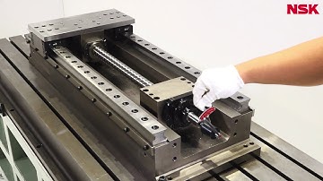 NSK直動製品の取付け 2.ボールねじ編