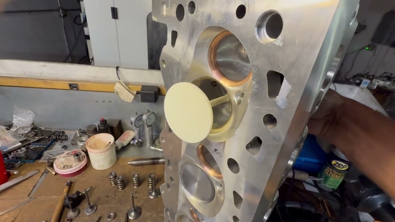 3d printed intake valve for testing   1.0 sample print