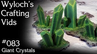 How to Make Giant Necron Crystals for Warhammer 40k