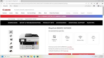 How To Install and Setup Canon MAXIFY GX7020X Printer [Guide]
