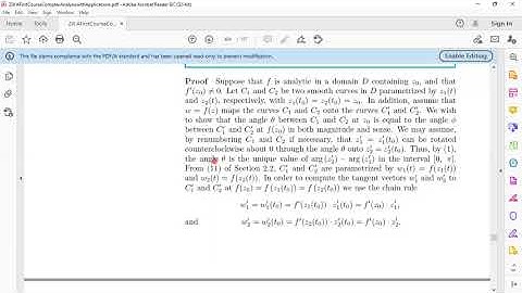 Theorem on Conformal Mapping || Complex Analysis|| Professor Maqsood Ali Abbas