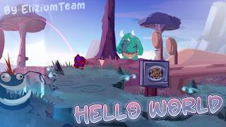 HELLO WORLD by EliziumTeam | Normal mode | Geometry dash 2.2