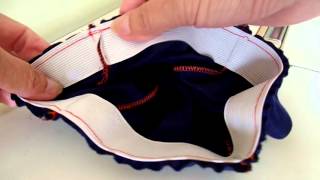 Como costurar elástico em calça ou saia com cós sem separá-lo