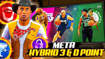 broken new best 3 & d point builds nba 2k23 😱 best lockdown build in nba2k23