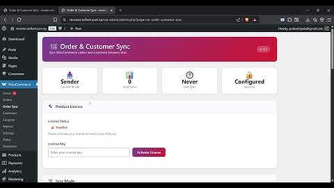 WooCommerce Order & Customer Sync  Plugins Setup Process