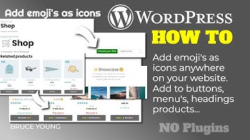 Include Emojis in place of icons on your website using the before or after css selector