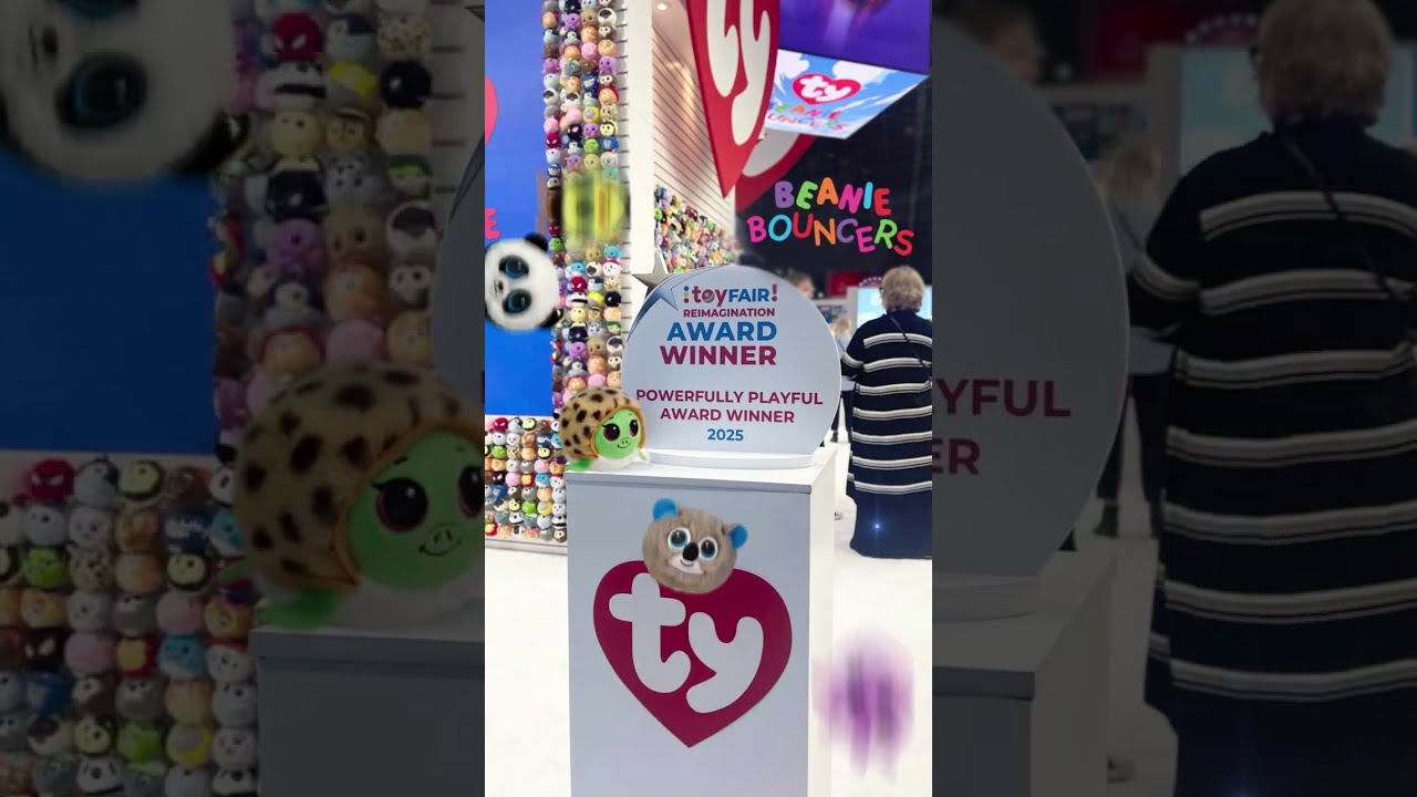 Ty Beanie Bouncers Win Powerfully Playful Award At Toy Fair 2025