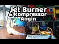jet burner &amp; air Compressor