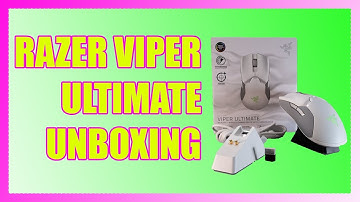 Razer Viper Ultimate Mercury Edition Unboxing