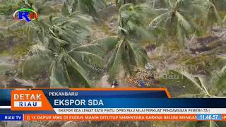 Ekspor Sda Lewat Satu Pintu Dprd Riau Nilai Perkuat Pengawasan Pemerintah