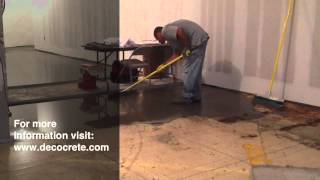 Decocrete- Self-Leveling Concrete Installation