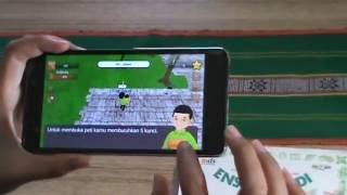 Cara Memainkan Augmented Reality (AR) Ensiklopedi Bocah Muslim screenshot 2