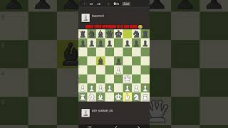 WHEN YOUR OPPONENT IS ULTRA NOOB 😂🤣 IN CHESS #chess #youtube #shorts