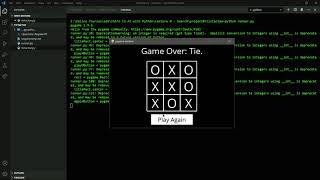 CS50AI 2020 - Project 0 - Tic-Tac-Toe screenshot 5