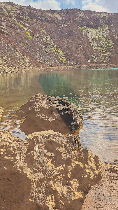 Kerid Crater Short #iceland #icelandattractions #icelandadventure #icelandtravel #icelandtrip