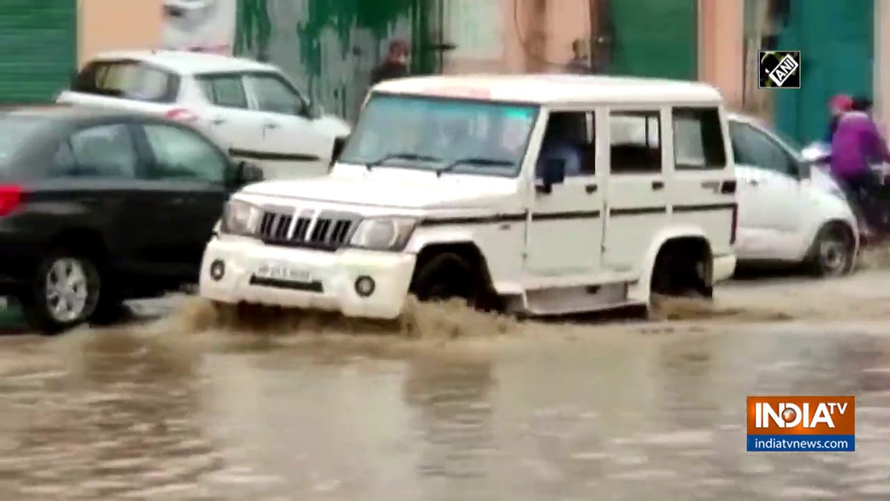 Incessant rainfall leads to waterlogging in parts of Gurugram