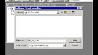 Archive/Retrieve a Project in PLC