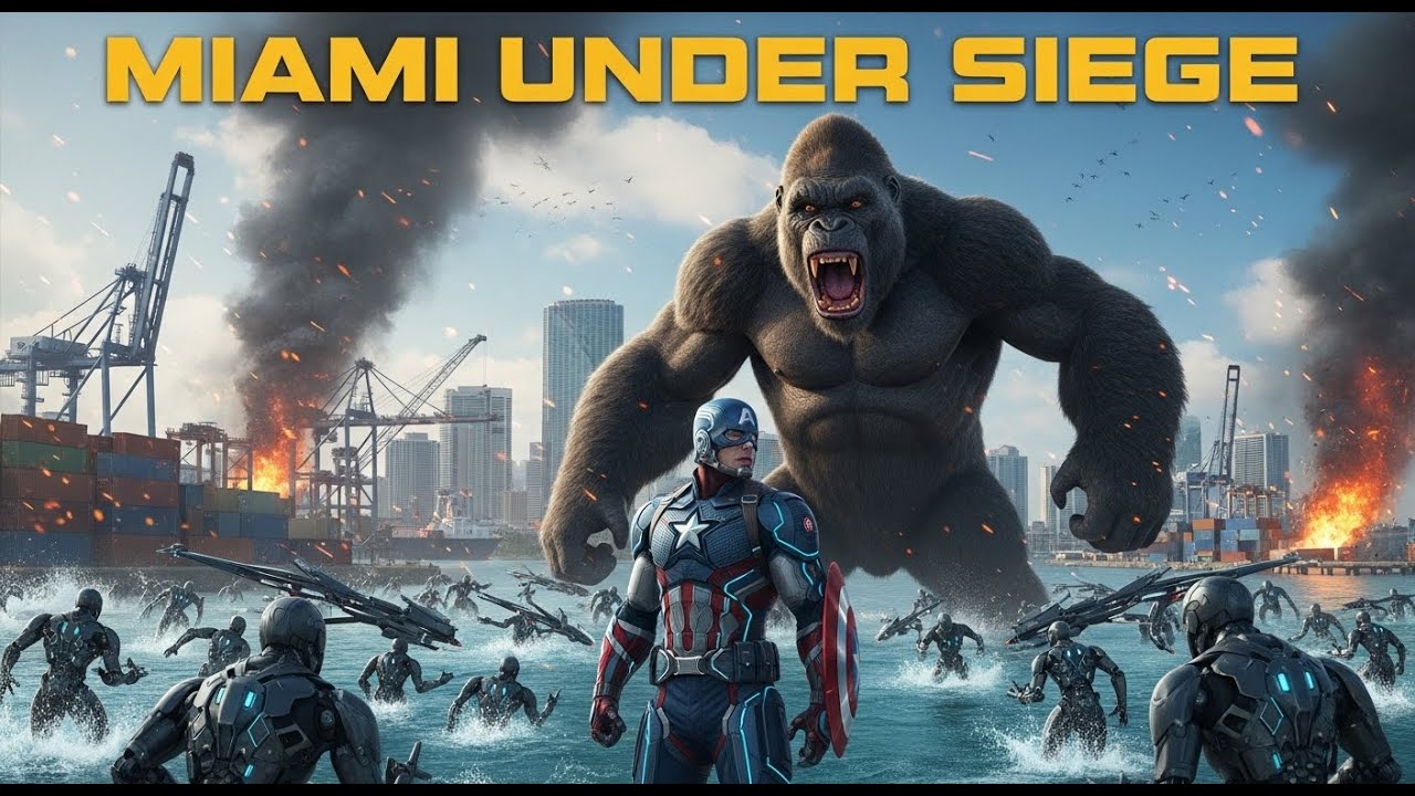 KING KONG & SUPER SOLDIER vs SEA LEVIATHAN (MIAMI)
