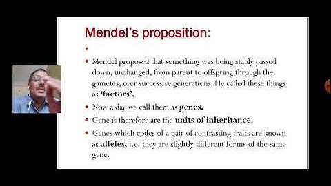 Chapter 5 Principles of Inheritance and Variations (Video-1)