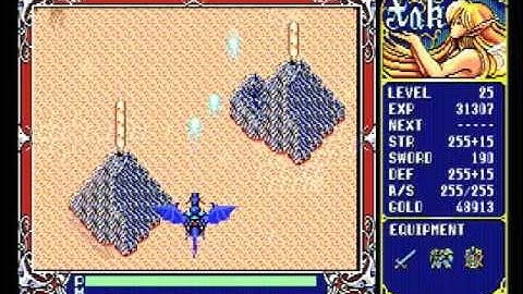 Xak The Art of Visual Stage MSX2 Gameplay