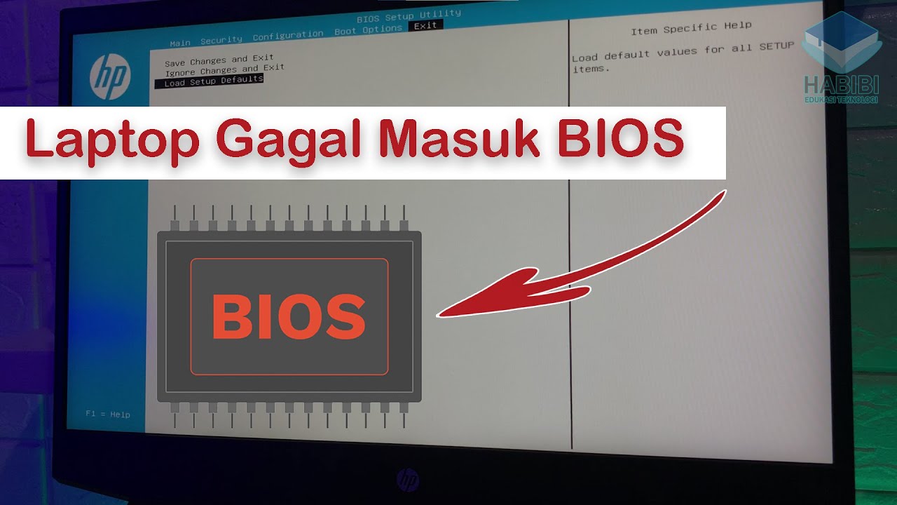 Tips Mengatasi Laptop Yang Tidak Bisa Masuk Ke Sistem BIOS YouTube