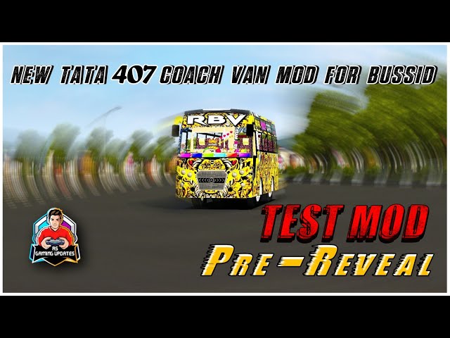 Upcoming Tata 407 Tourist Coach Van Mod | Test Mod | Bussid #rsgamingupdates #bussid #bussidmod class=