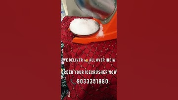 how to use ice crusher machine | @BHENTERPRISE1 #icecrusher #ice #machine