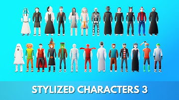 Stylized Characters Pack 3