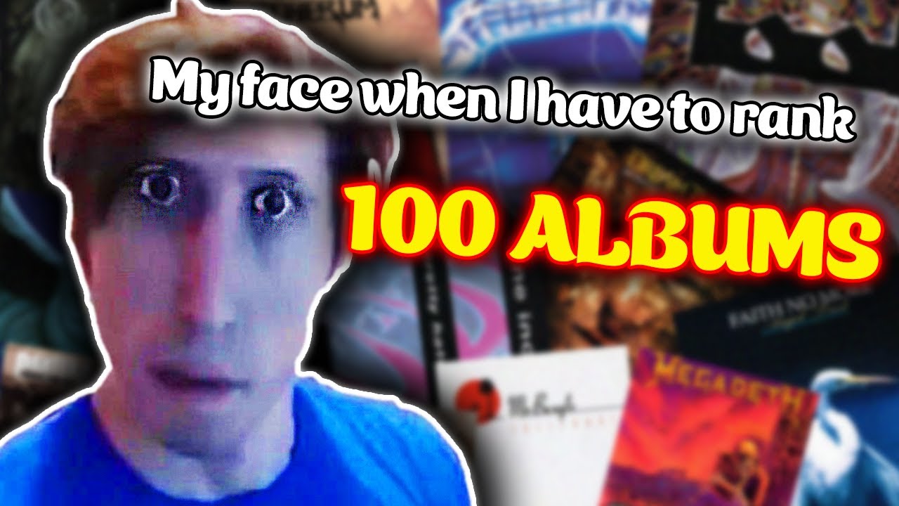 My NEW Top 100 Favorite Albums (UPDATED) - YouTube