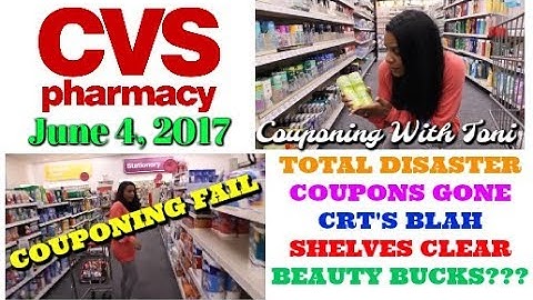 CVS Couponing 6/4/17 | CVS FAIL ONCE AGAIN!! CRT