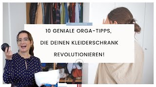 10 geniale OrgaTipps, die deinen Kleiderschrank revolutionieren!