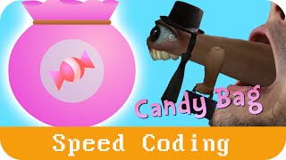 Candy Bag Monster - Speed Coding screenshot 4